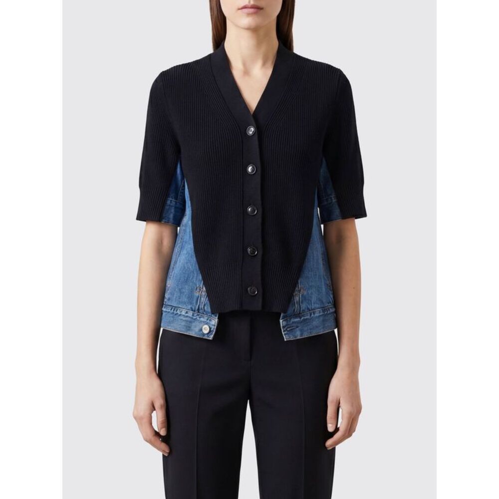 Sacai Sweater Woman Navy